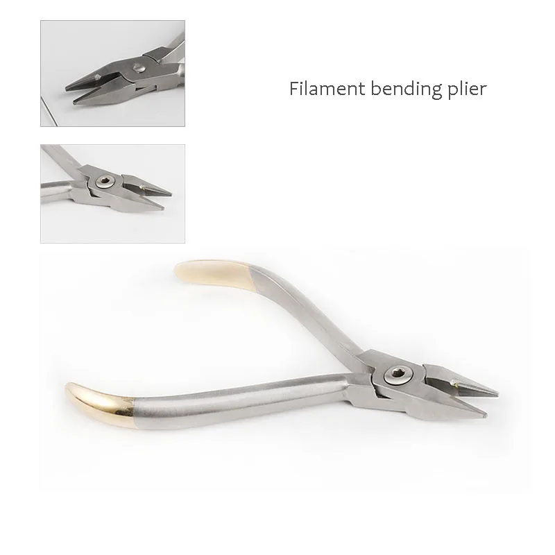 

Dental Forceps Orthodontic Wire Blending Plier (with cutter) Bracket Brace Remover Plier Dentistry Product Dental Lab Instrument