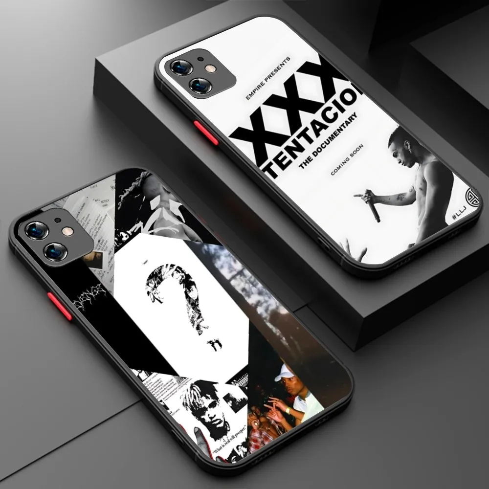 Rapper A-Xxxtentacions Phone Case For IPhone 16 15 14 13 12 11 Pro Max XR XS X 8 Plus SE 2020 2022 Mini Bumper Transparent Cover