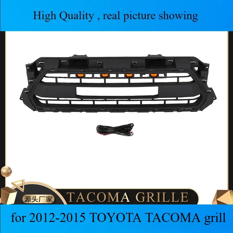 

car Front Bumper Grille Trim for 2012-2015 TOYOTA TACOMA grill auto Racing grills