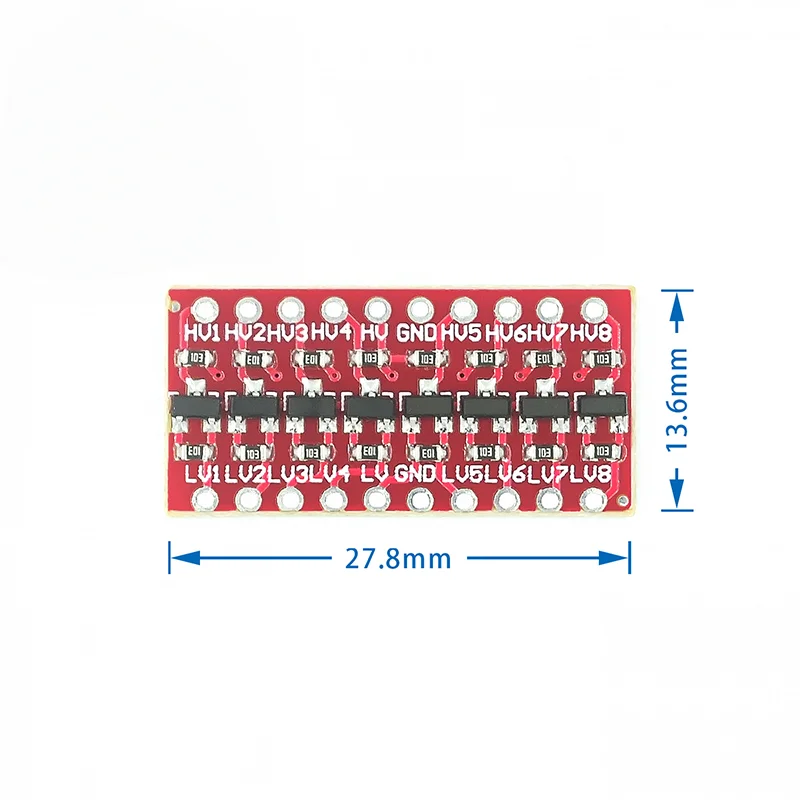 8-bit bidirectional voltage level converter  high-speed full-duplex bidirectional 8-channel level conversion board module connec
