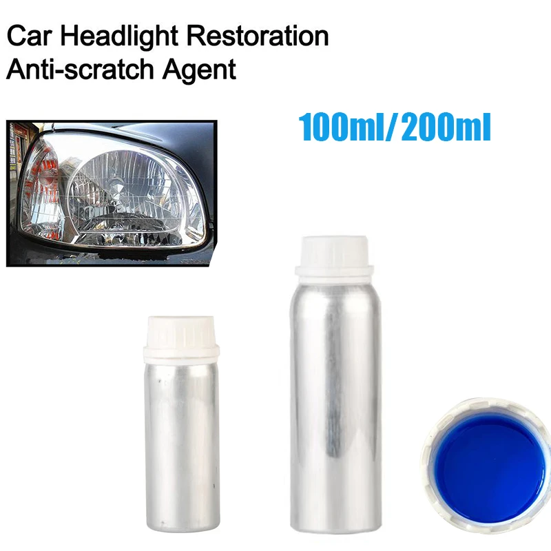 

Headlight Polisher Liquid Evaporator Polymer Liquid Headlights Chemical Polish Headlight Restoration Kit Polish For Headlights