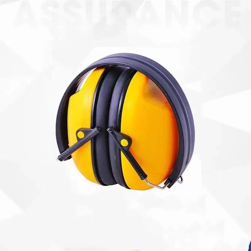 Industrial Head Mounted Ear Muffs Soundproof Noise Reducing Ear Protection Comfortable Padded Headband for Factory Working Use