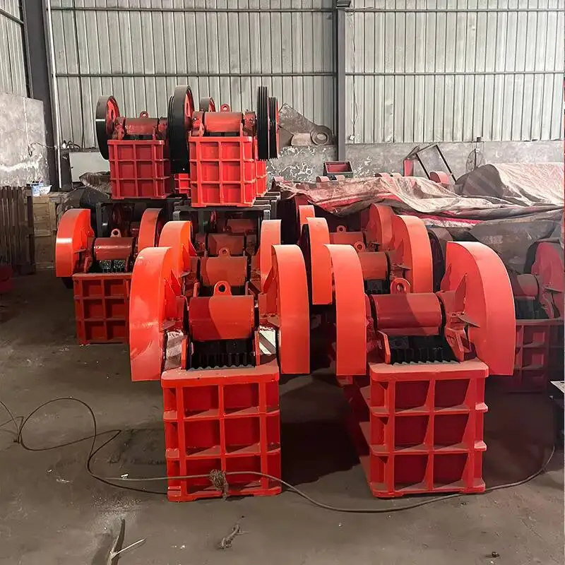 خام صنع الفك آلة الرمل التعدين الحجر البناء كسارة النفايات