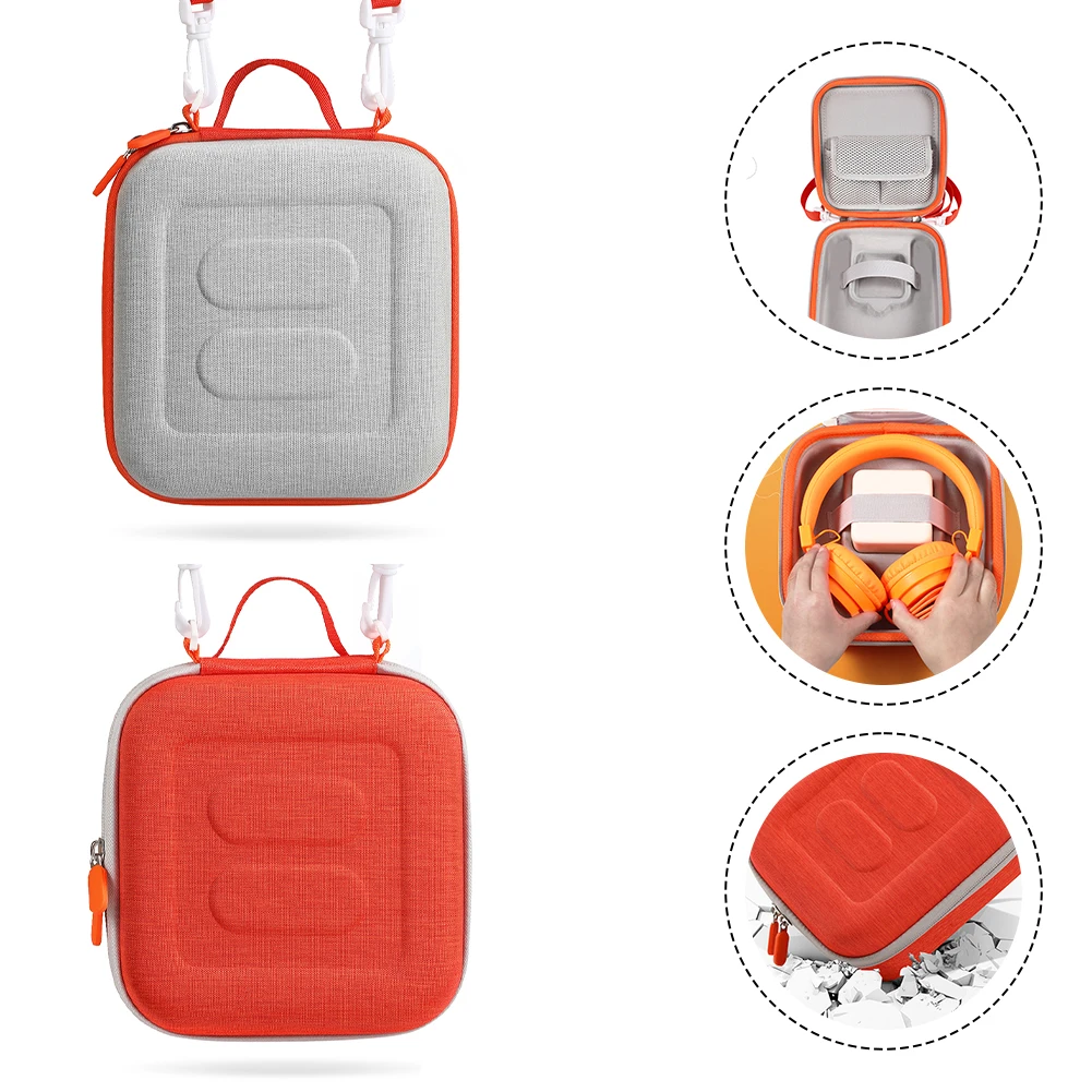 Hard Carrying Case Bag For Yoto Mini Kids Music Players YotoMini Storage Bag For Yoto Mini Large Size Card Holder Case