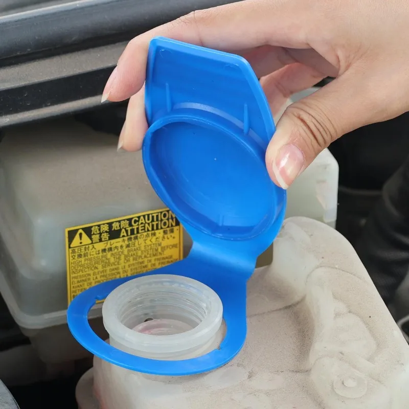 Car Windshield Washer Fluid Reservoir Nozzle Cap Compatible for Volkswagen Skoda Windshield Wiper Fluid Reservoir Bottle Cap