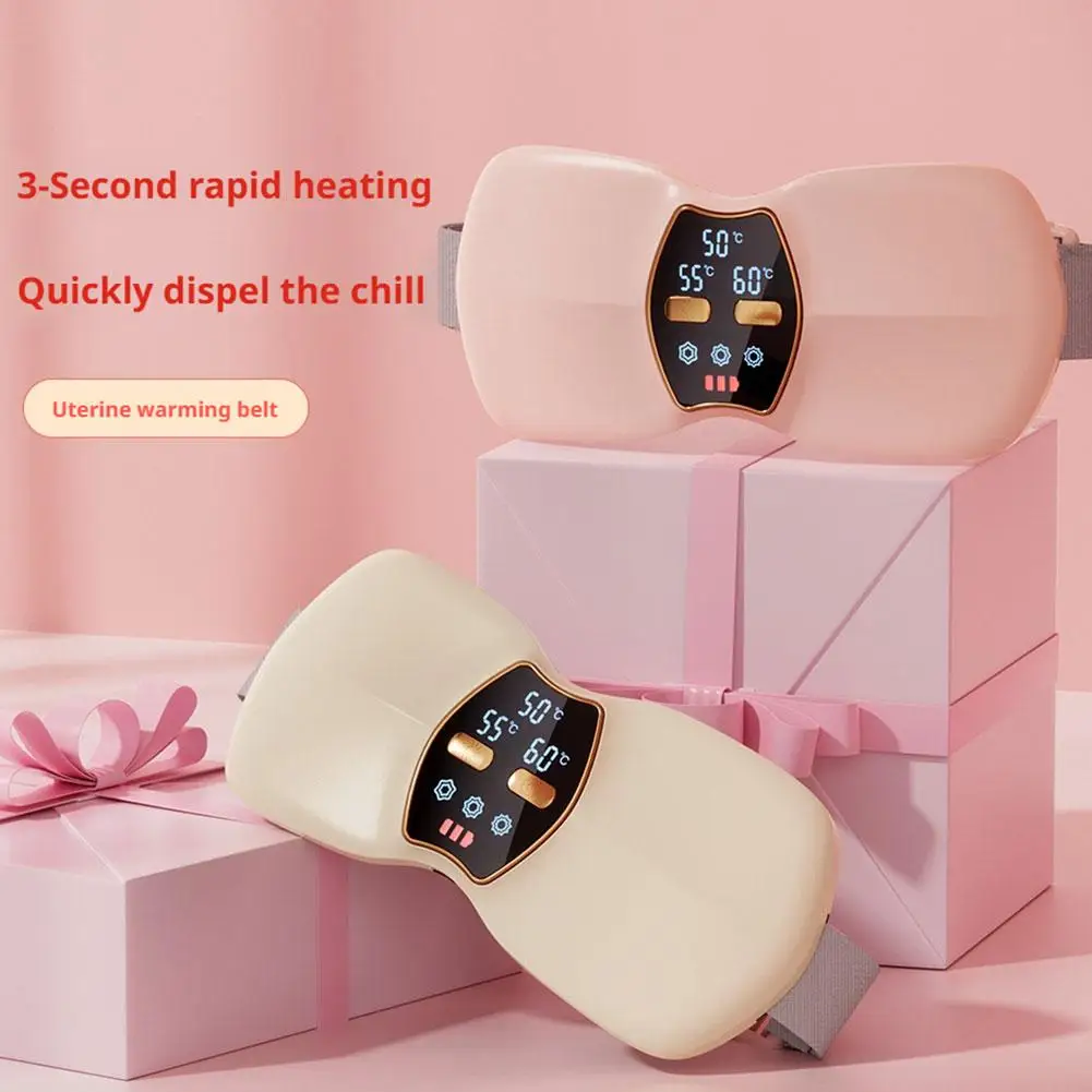 

Electric Abdominal Massager Warming Palace Belt For Women's Menstrual with Adjustable Temperature Belt For Warming the Uterus