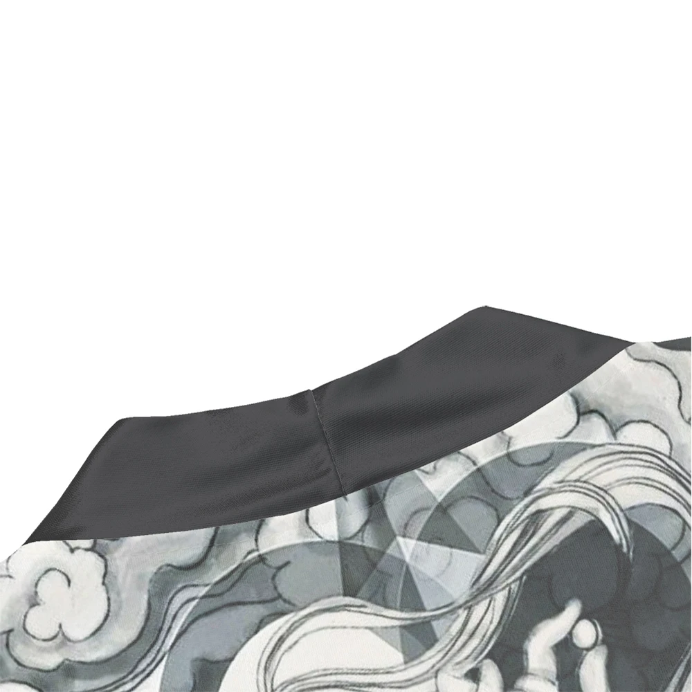 Kimono imprimé samouraï démon japonais pour femmes et hommes, cardigan Haori traditionnel, chemise Anime japonaise, vêtements Cosplay MientreStreetwear