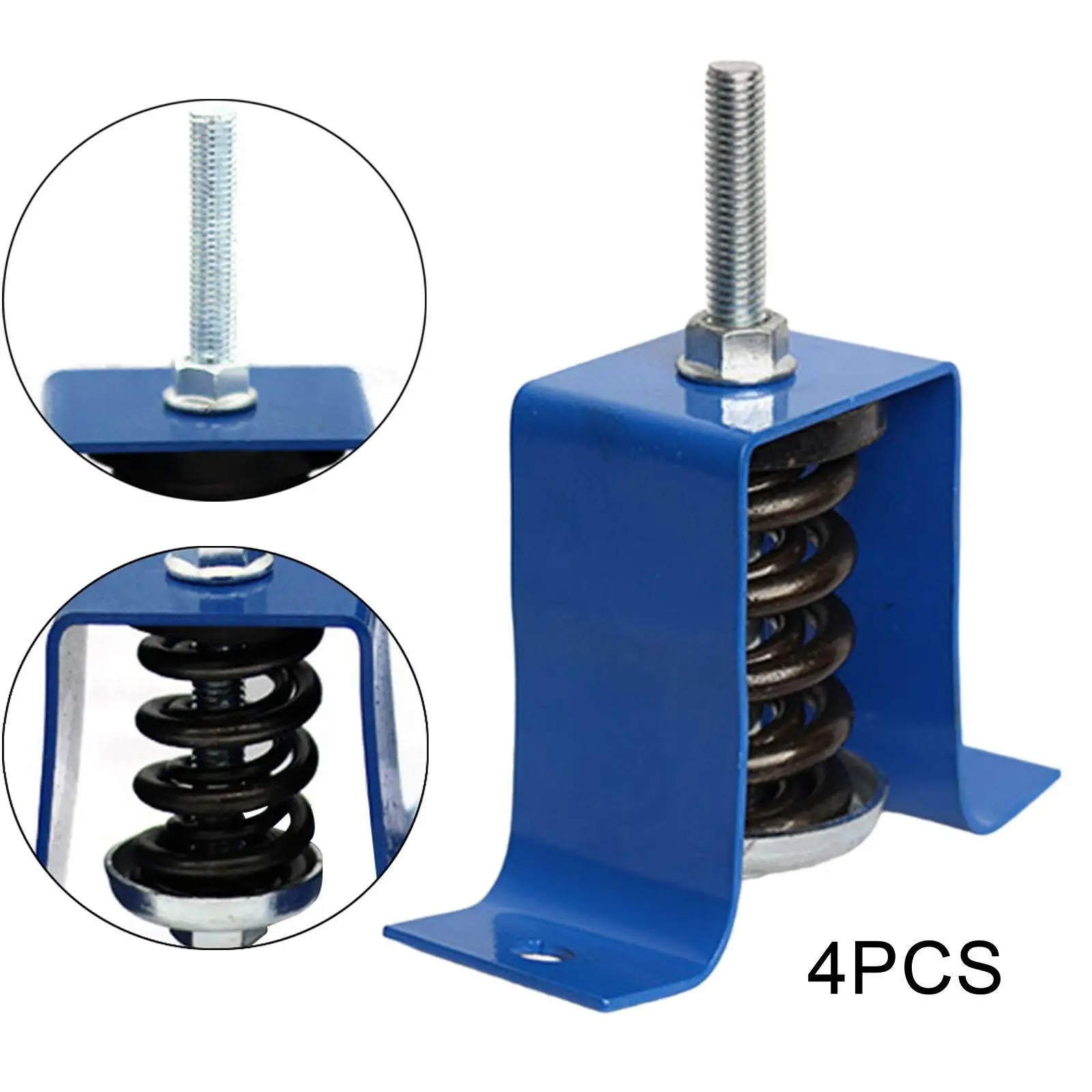 

4 Pieces Spring Vibration Isolator Mounting Bracket for Air Handling Units