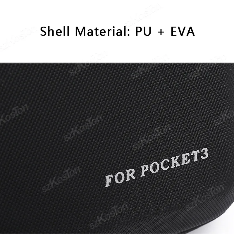 حقيبة تخزين محمولة لـ DJI Pocket 3 حقيبة حمل حقيبة يد للكاميرا المحمولة لملحقات Osmo Pocket 3 Pocket3