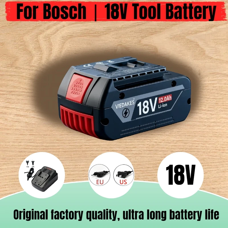 

18V 6000mAh Replacement Batteryfor Bosch 18V Professional Systeem Tools18650Li Bat618 Gba18v80 18650 Cell high capacity.