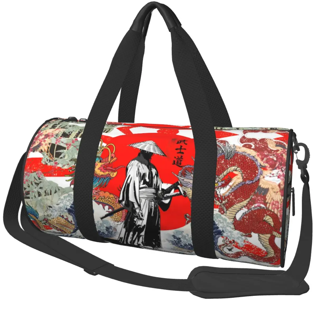 

Спортивная сумка The Great Wave of Kanagawa (22) Спортивная сумка с обувью Мужская оксфордская сумка на заказ Новинка для тренировок и фитнеса