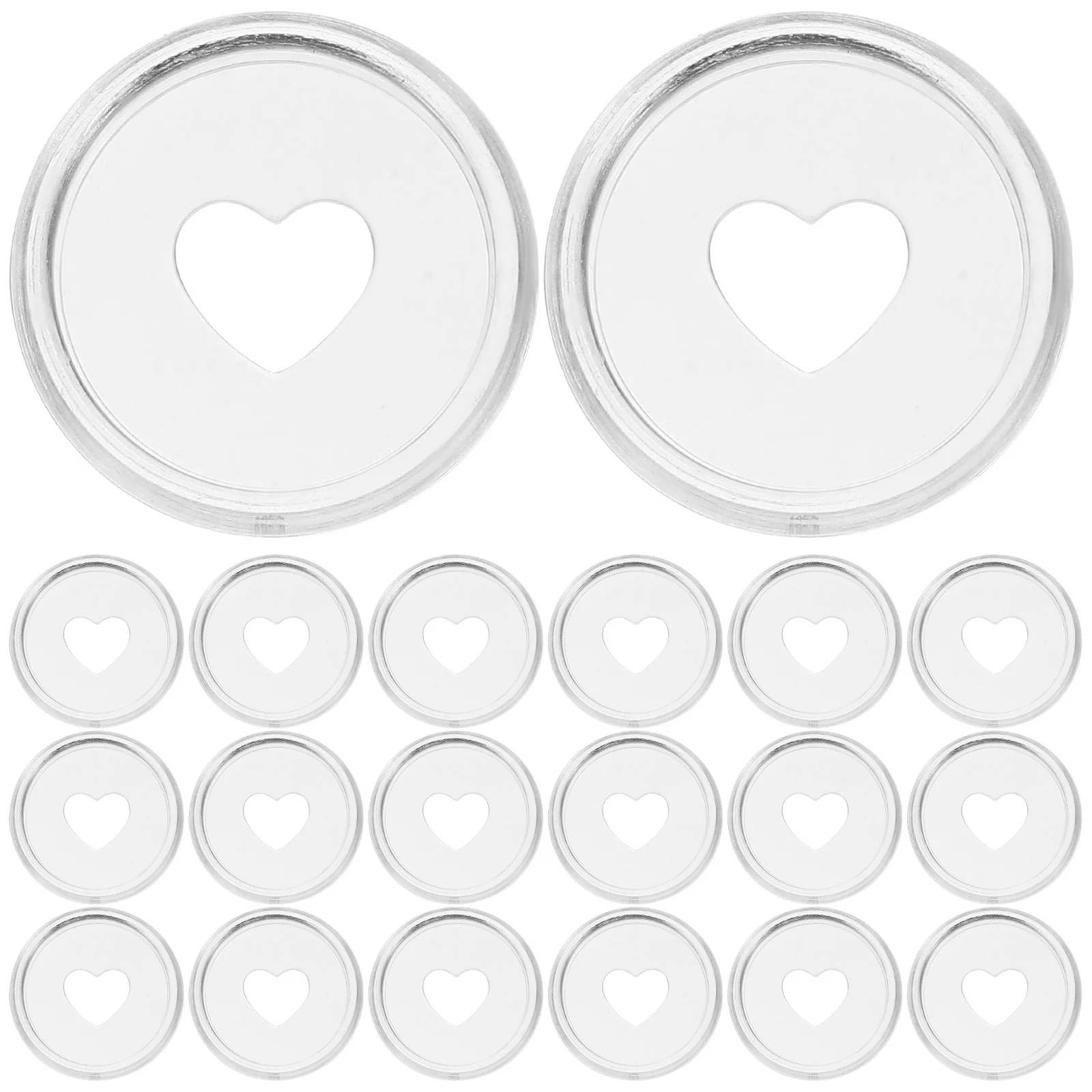 30 قطعة أقراص التوسع Discbound مادة ABS عملية فضفاضة ورقة دفتر مخطط ملزمة الملحقات