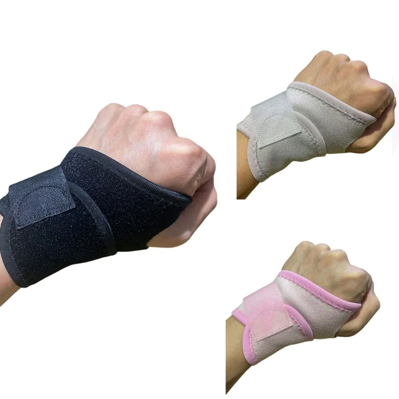 

Comfortable Sweat Absorbing Wrist Sleeve For Basketball Badminton Office Workers
