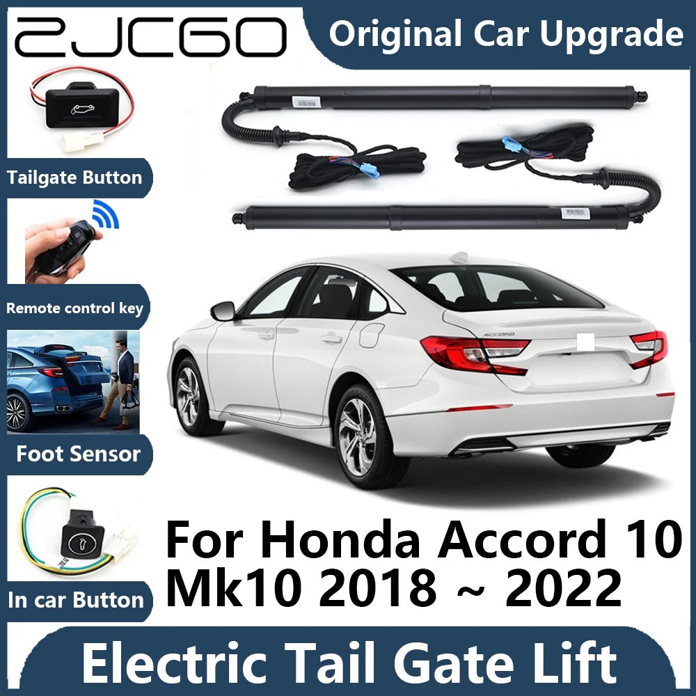 

For Honda Accord 10 Mk10 2018~2022 Tailgate Electric Tail Gate Lift Prop Support Vehicle Power Rear Door Liftgate Strut