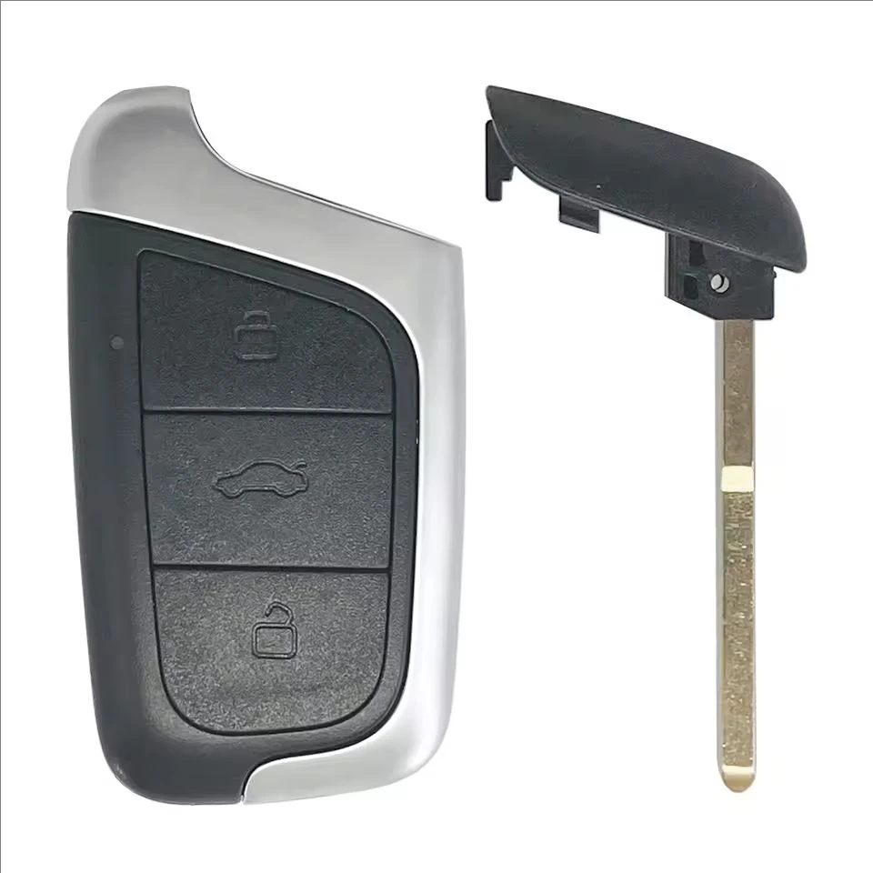 3 Buttons New Energy Original Smart Remote Key For Chery EQ1 Little Ant 433MHZ FSK ID47 Chip HITAG3 Chip With LOGO