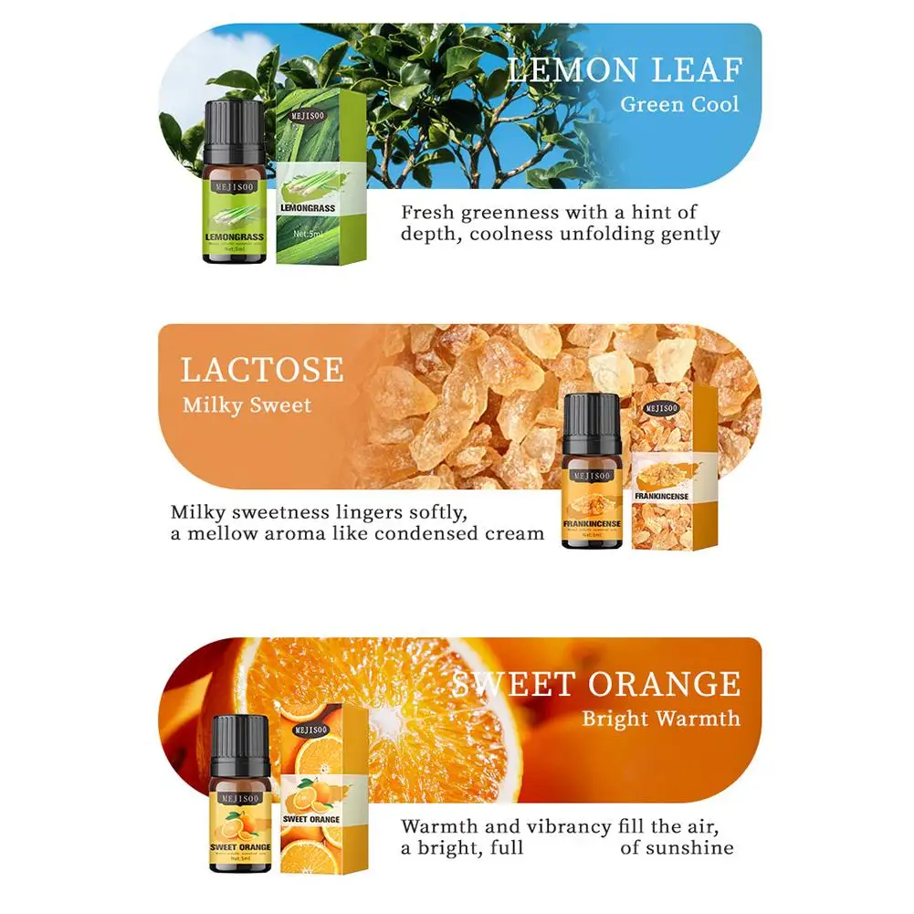 Water-soluble Fragrance Essential Oil Natural Plant Lavender Aroma Diffuser Air Humidifier Home Freshener Scent Perfume