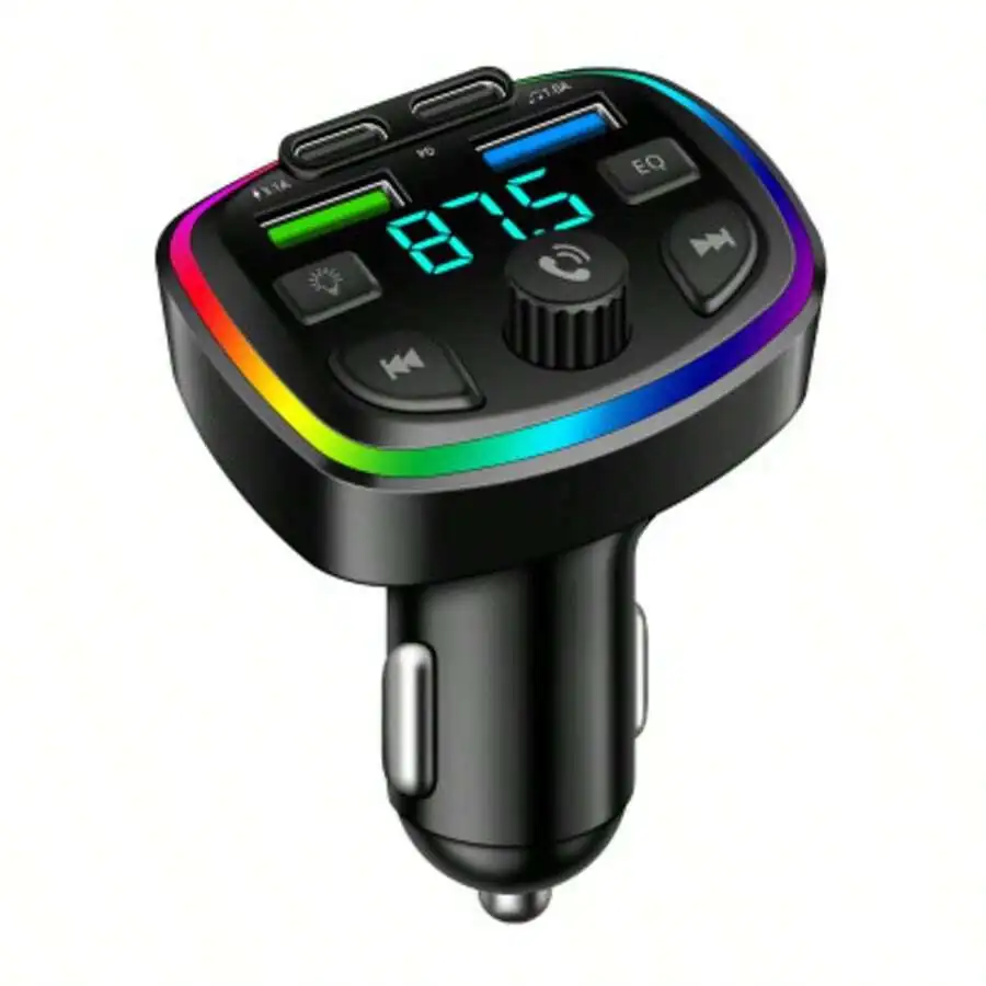 Bluetooth Wireless Car MP3 Player with Dual USB Charging