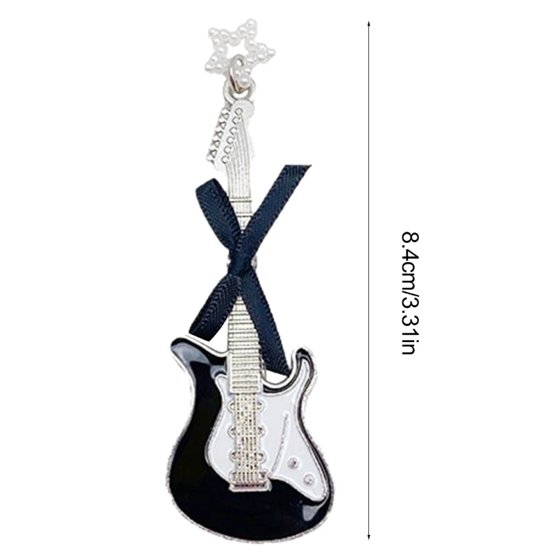 الغيتار ستار سحر مشبك شعر الخماسي الحلو Bowknot دبوس الشعر المشابك الشعر أنيقة اللؤلؤ مشبك شعر الجمالية أغطية الرأس دروبشيب