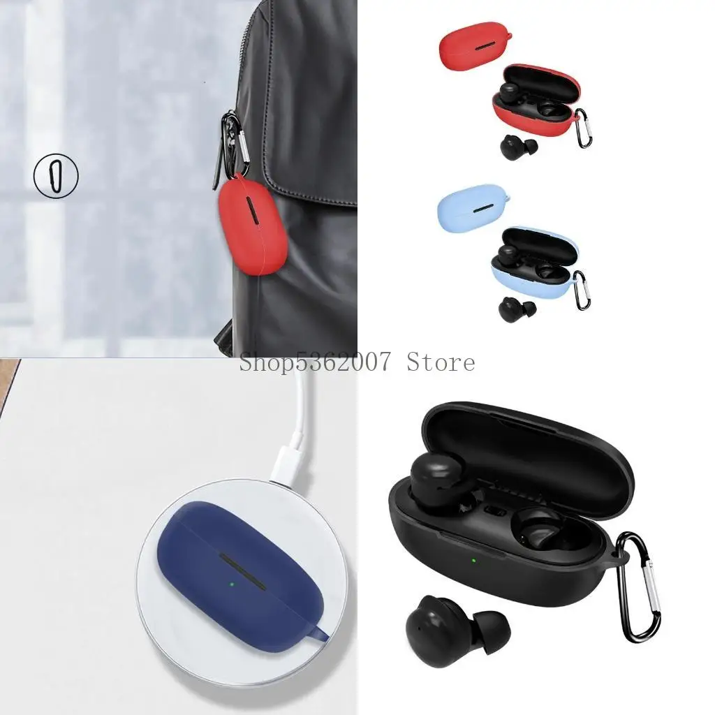 QCY T17 무선 이어폰 보호 슬리브 커버 40JB 용 방진 커버