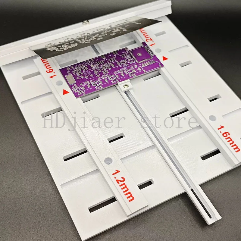 

PCB Steel Screen Printing Table – Manual Lifting SMT Solder Paste Printing Table with Steel Sheet