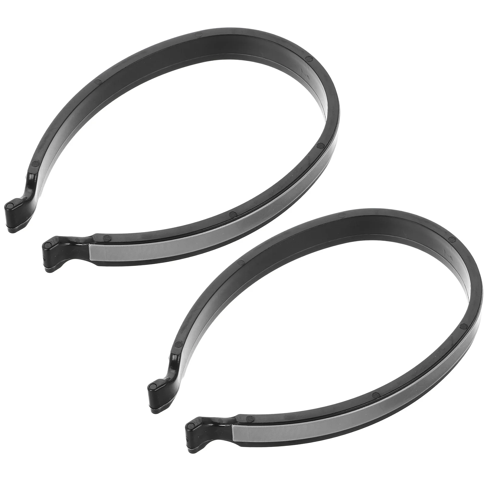 2 szt. Odblaskowe klipsy do spodni do biegania, regulowane klipsy do spodni rowerowych, wygodne akcesoria rowerowe zapewniające bezpieczeństwo podczas aktywności na świeżym powietrzu.