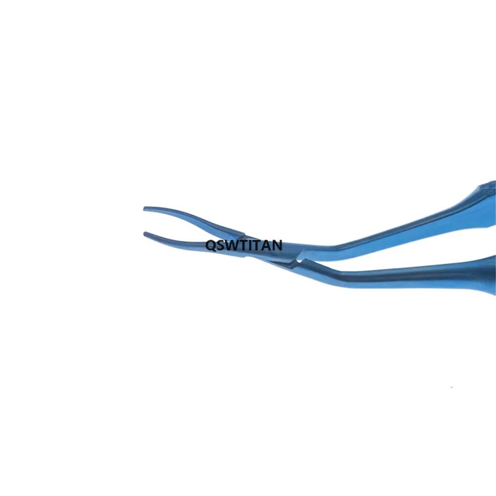 Titanium Lens Holding Forceps Intraocular Lens Holding Forceps Half-type Soft Crystal Folding Ophthalmic Instrument