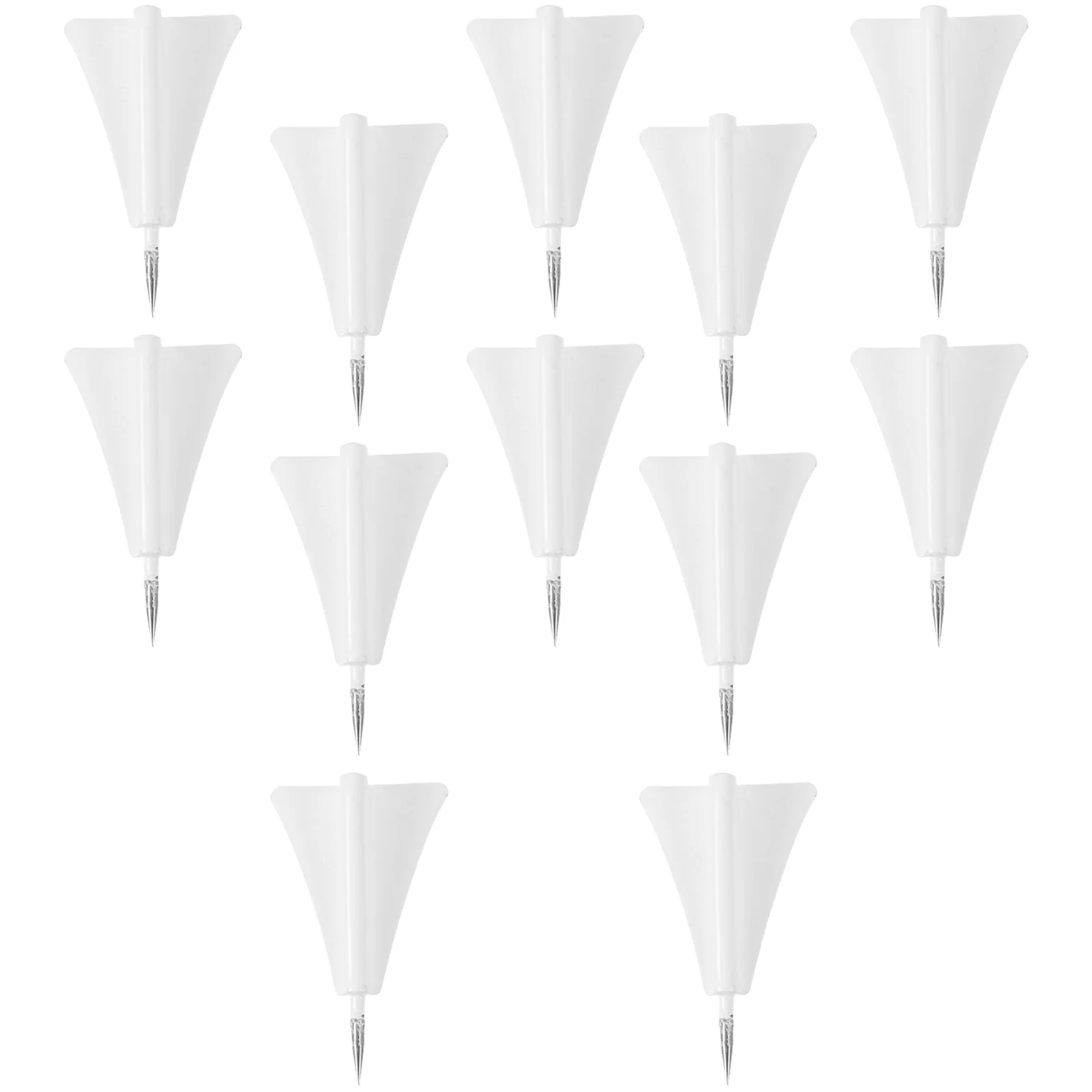 Metal Three-dimensional Airplane Thumbtack Office Cork Board Decorations Message Tacks Pushpin