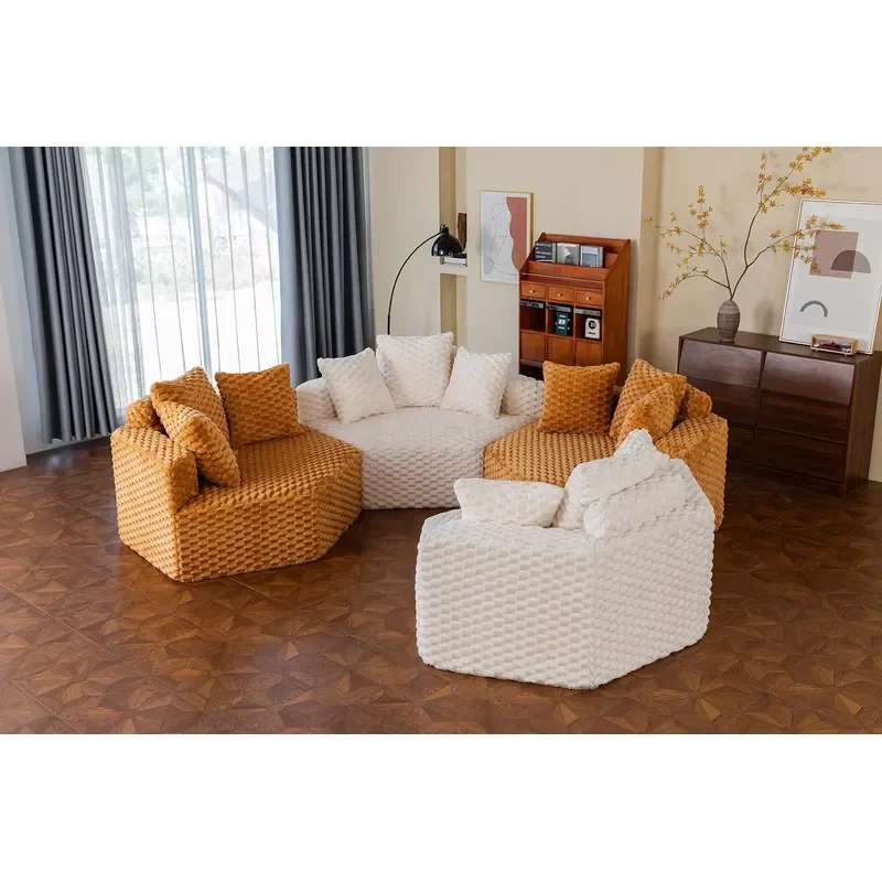 Wholesale Small Package Sectional Boneless Compressed Sofa Bed Couch for Villa Apartment Use No Assembly Necessary Apartment