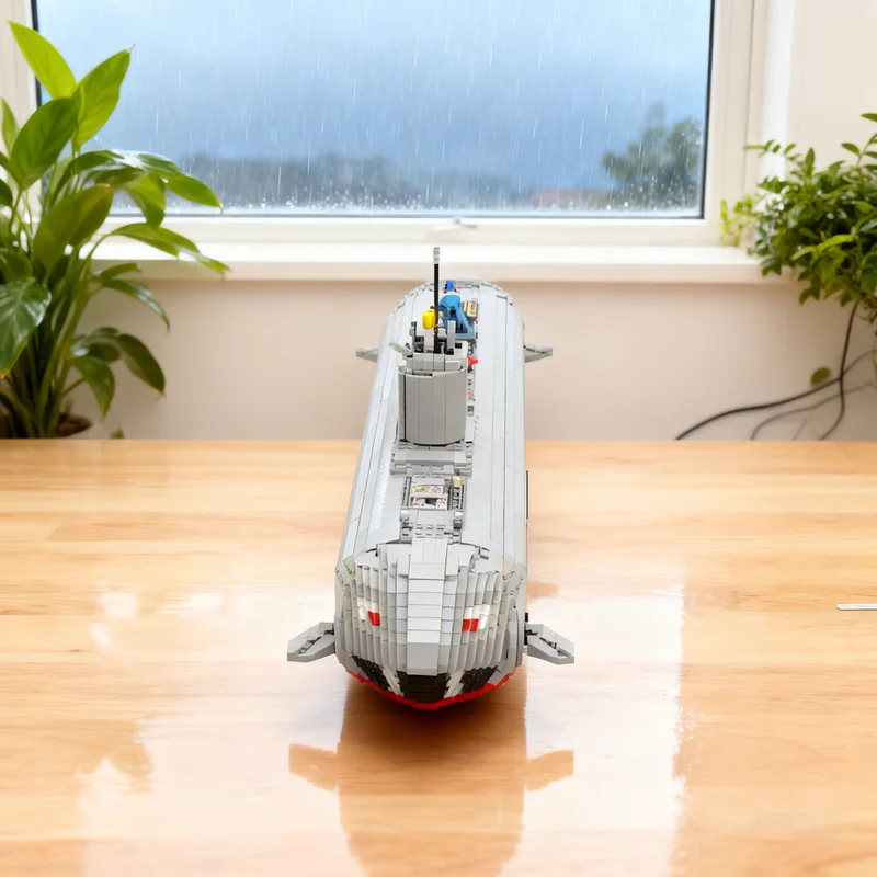 

Конструктор MOC «Подводная лодка Громовержец» (9327 деталей) – Коллекционная модель для взрослых и детей, премиум-класса, для демонстрации и коллекционирования