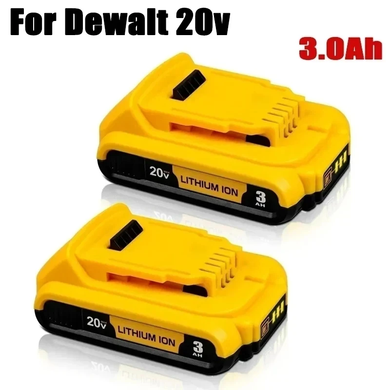 3000mAh 20V Baterry dla Dewalt DCB200 wymienna bateria DCB200 DCB101 DCB115 elektronarzędzie Baterry do akumulatorów litowo-jonowych Dewalt