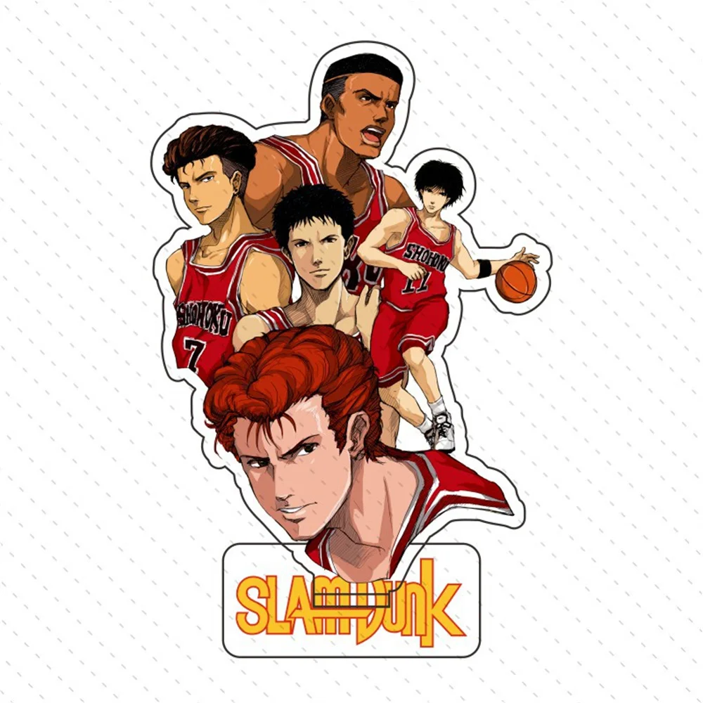 Trendy Anime Slam Dunk Sakuragi Hanamichi Rukawa Kaede Akagi Takenori acrylic stand figure model plate holder cake topper