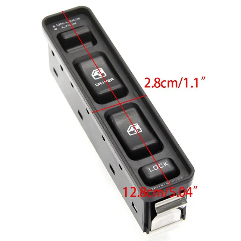 Excellent-8X Car Electric Power Window Master Control Switch Left Right For Vitara 37990-60A00 3799060A00 37995-60A00