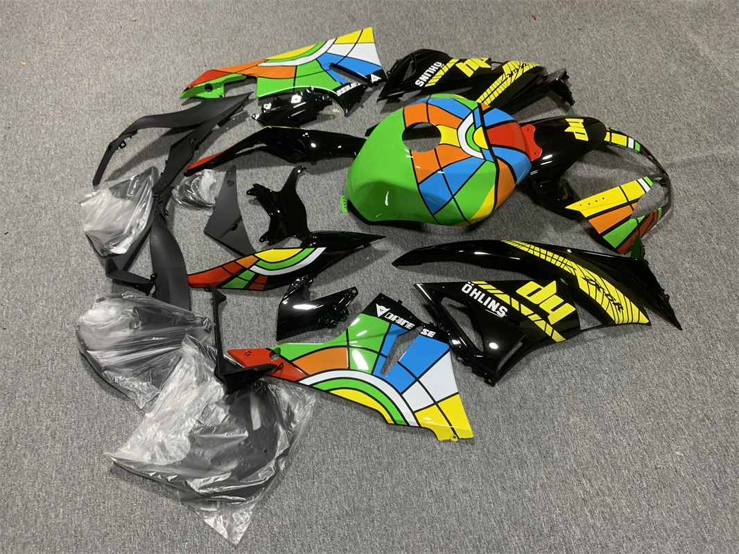 Zx6r 09 10 Fairings Ninja Zx-6r 2009 Body Kits for Kawasaki Zx6r 2009 - 2012 Motorcycle Fairing colorful