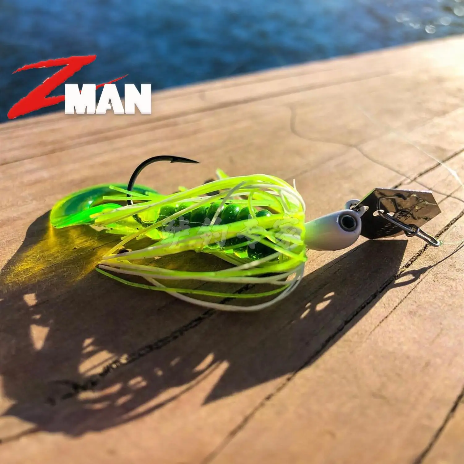 

Imported from the United States Zman Mini Chatterbait Luya fake bait glue group, mini water retaining plate Jig