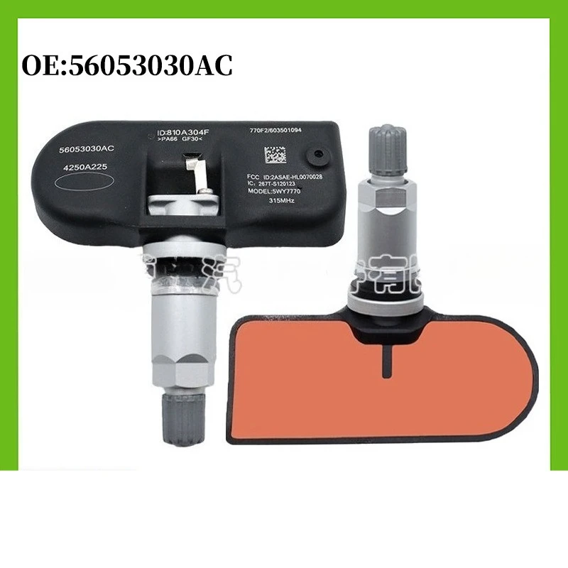 

56053030AB 56053030AC 1/4pcs tpms Tire Sensor FOR CHRYSLER Pacifica SEBRING for DODGE CALIBER for JEEP for MITSUBISHI 2007-2010