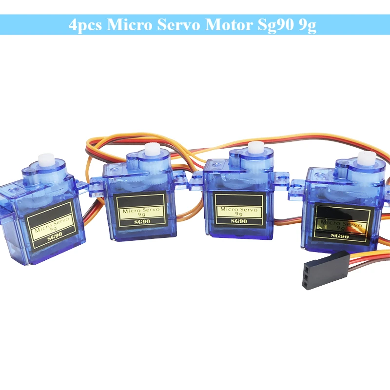 4Pcs Micro Servo Mo…