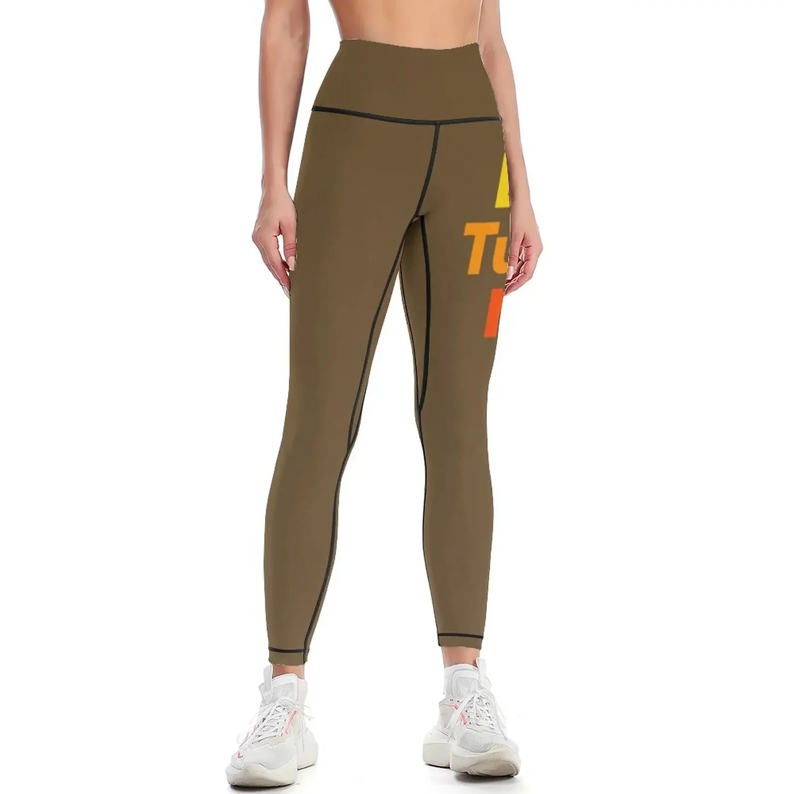 

Turkey Trot Tshirt - Funny Thanksgiving Race Shirt Leggings Women's sports pants Women's tights Womens Leggings