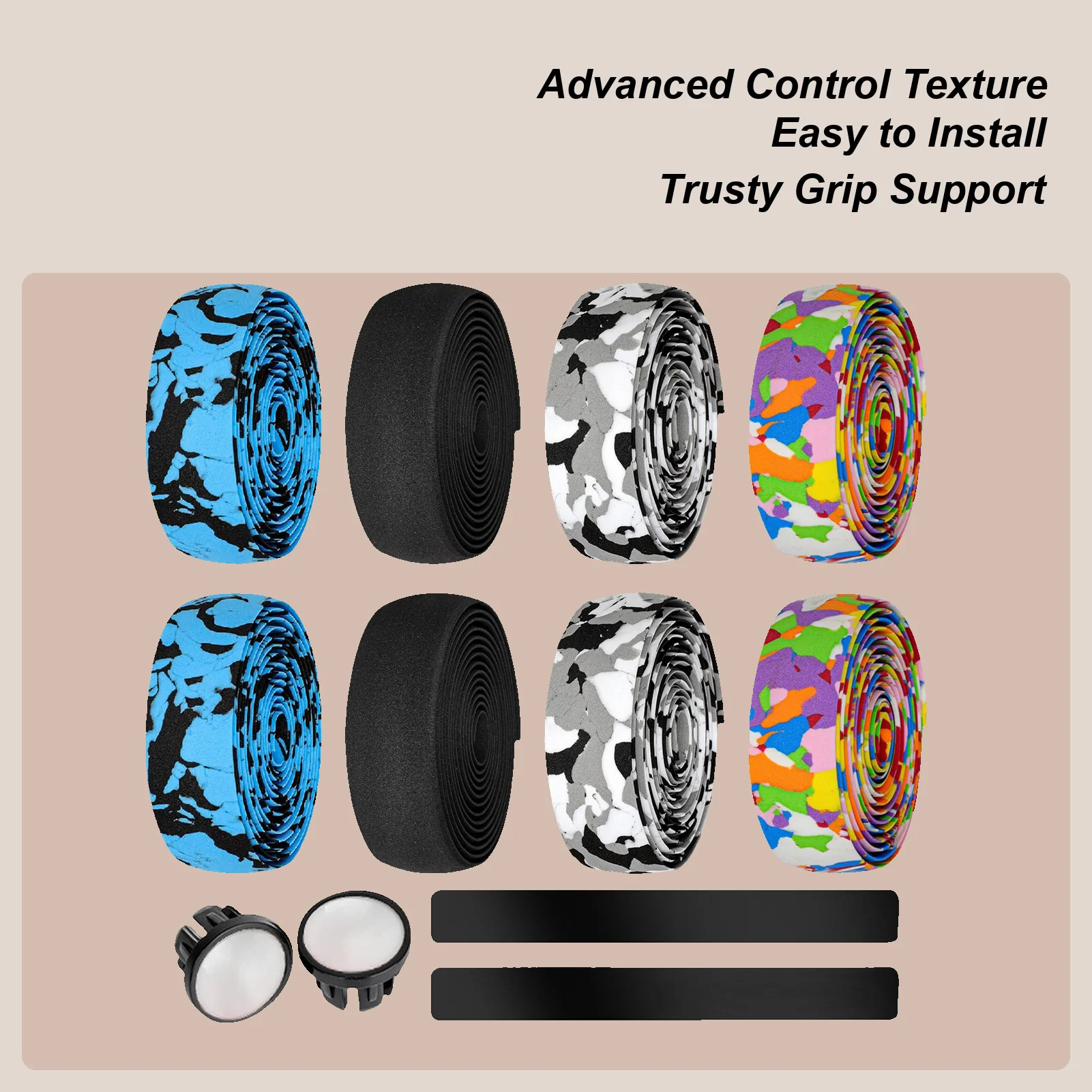 

Велосипедная лента для руля, амортизирующая ручка из ЭВА, ленты для руля велосипеда для езды на мотоцикле, комфортная обновленная установка