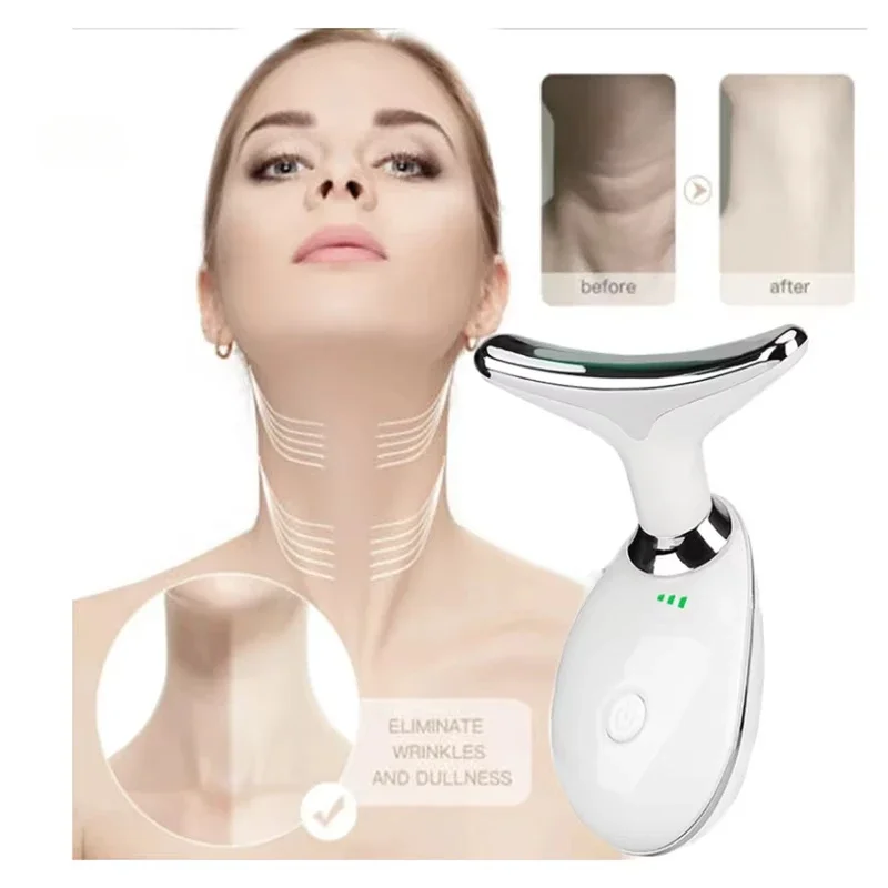 Ems Facial Lifting Device Near Infrared Red Light Therapy for Face and Neck and Infra Red Light Therapy