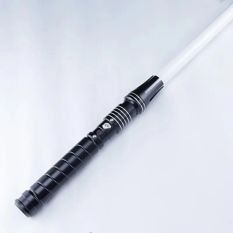Metal Lightsaber 78-92Cm Telescopic Color Changing Laser Sword Luminous Cosplay Prop For Adult Performance Party
