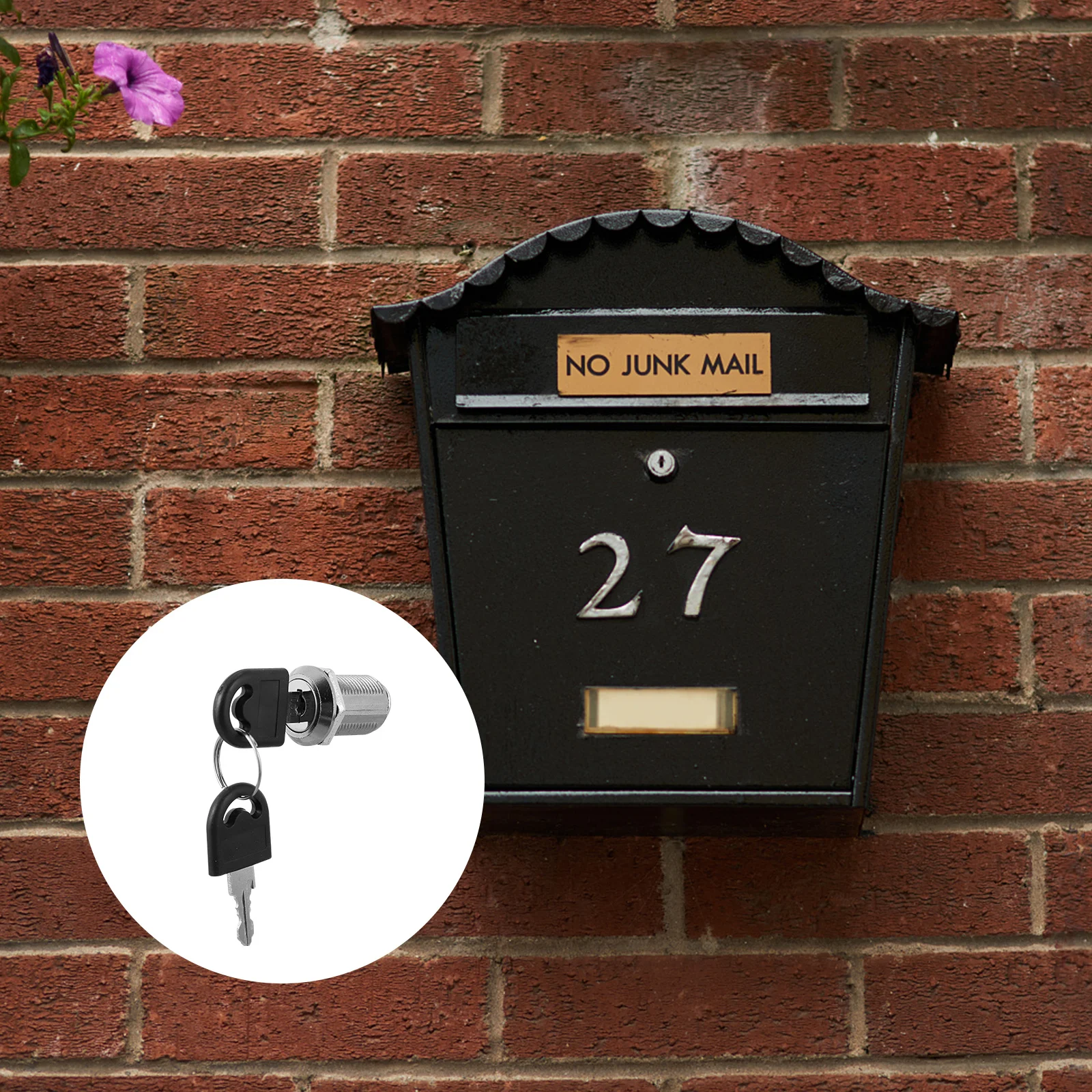 

5pcs Cabinet Cam Locks Zinc Alloy Thickened Key For Mailbox File Drawer Metal Cabinet Office Cupboard Security