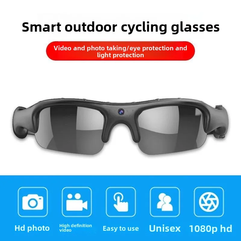 Smart glasses, driving outdoors, riding wifi glasses, taking photos, video, audio, eye protection, fishing, sunglasses.