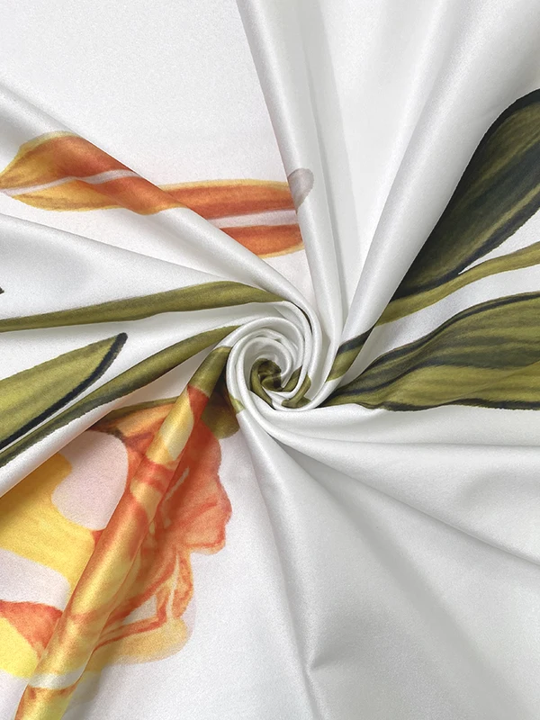 เดรสยาวพิมพ์ลายดอกไม้สำหรับผู้หญิง ฤดูร้อน 2026 ชุดเดรสออกงานฤดูใบไม้ผลิ ทรงไม่สมมาตร ไหล่เดียว สีขาว เรียบหรู สไตล์ลำลองสำหรับผู้หญิง