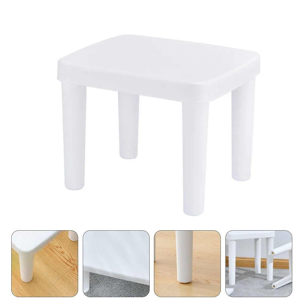 1Pcs Children Anti-Skid Footstool Small Low Stool for Bathroom and Living Room Household Kid Stool Plastic Non-Slip Footstool