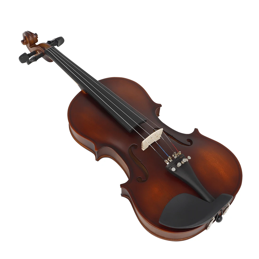 1/2 3/4 4/4 Retro Matte Violin  Acoustic Fiddle Basswood for Violin Beginner with Case & Tuner & Bow &Stringed Instruments Tools