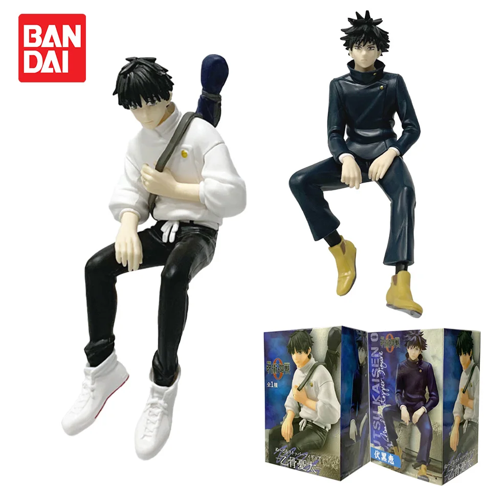 新2種類呪術廻戦座り姿格藤周郎五条悟フィギュアアニメクールデスクトップオーナメント人形コレクションモデルギフト