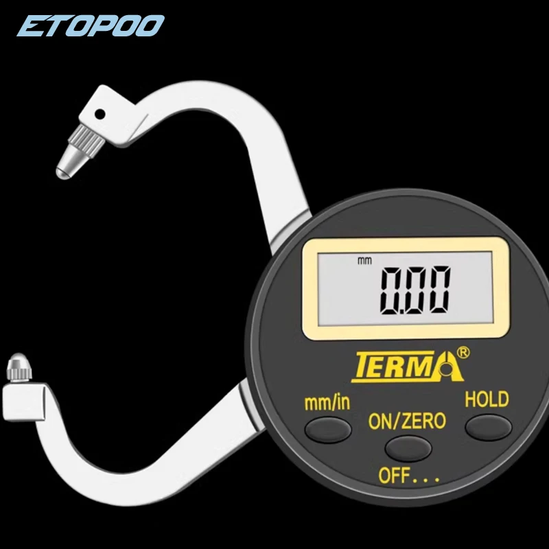 0-25mm Digital Thickness Gauge Digital Jewel Gauge GEM Tools 0-15mm Dial thickness Caliper micrometer Measurement Gauge