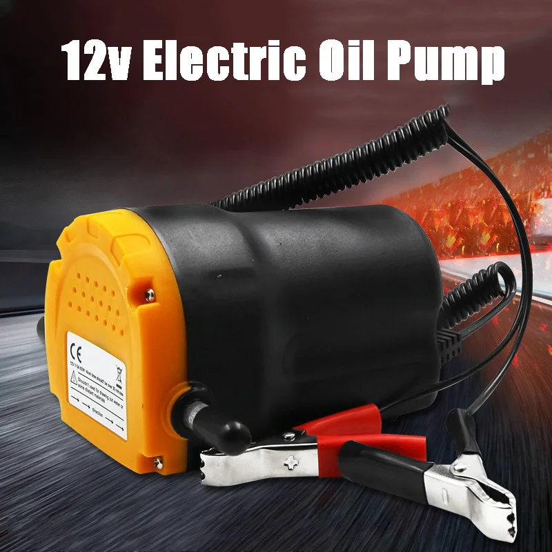

Car Oil Pump Car Engine Oil Pump 12V Electric Diesel Fluid Sump Extractor Scavenge Fuel Transfer Suction Boat Motorbike Electric