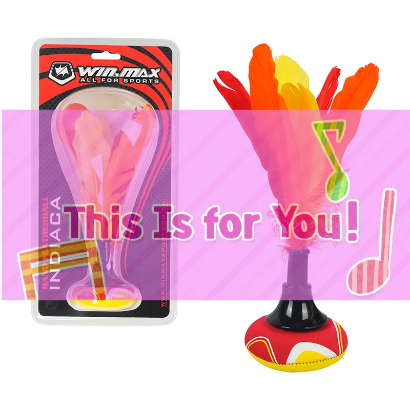 

【OD】Beach Shuttlecock For Fun Indiaca Peteca Hand Badminton New Neoprene Beach Entertainment Hand Shuttlecock For Indoor Outdoor