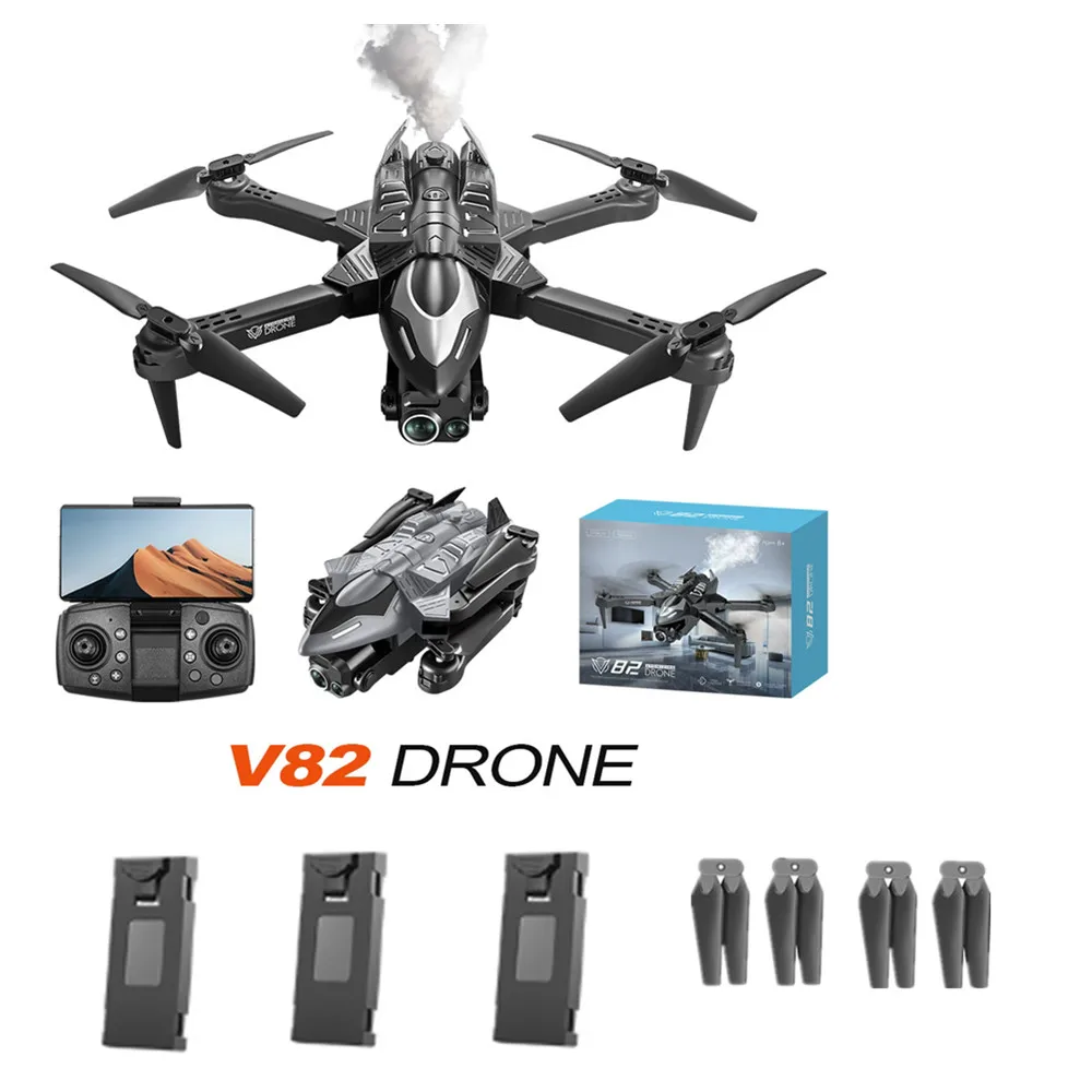 

V82 Drone Battery Accessories 3.7v 1800mAh Battery / Propeller Blade / Use For V82 Drone Spare Parts